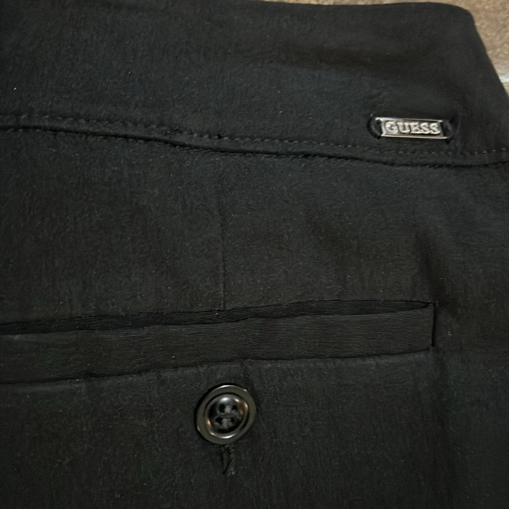 Guess Jeans Black Stretch Pants - Picture 4 of 11